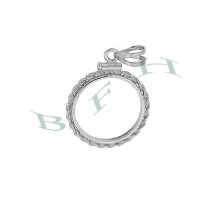 1.2mm Thick Dime Coin Rope Frame 9800