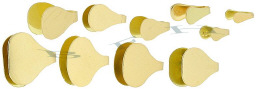 10K Solder Flush End Cap 9947-10K