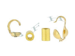 14K Bead Endings