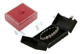 Classic Leatherette Bangle Or Watch Box 27031-Bx