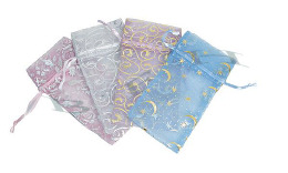 Fancy Organza Drawstring Pouches