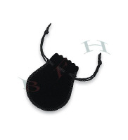 Size A Teardrop Velvet Drawstring Pouches 27283-Bx
