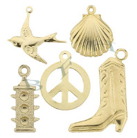 14K Gold Charms