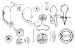 Sterling Silver Earrings And Earring Components