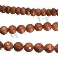 Gold Sandstone Beads