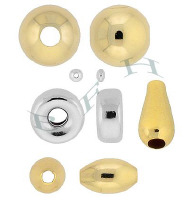 14k Plain Beads