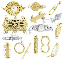 Gold-Filled Pearl Clasps