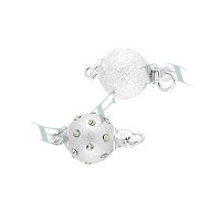 Sterling Silver Bead Clasps