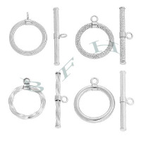 Sterling Silver Toggle Clasps 