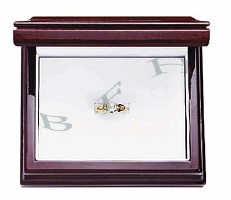 Rosewood Colonial Style Ring Or Stone Box 27144-Bx