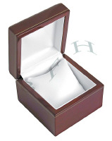 Goldmark Rosewood Veneer Pillow Watch 27140-Bx