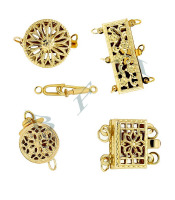 Gold-Filled Filigree Clasps And Fancy Clasps